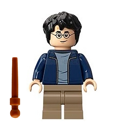 LEGO Minifigure - Harry Potter, Medium Legs, Dark Jacket [HARRY POTTER]