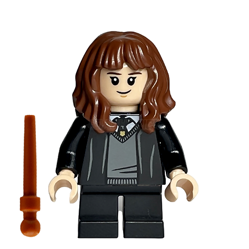 LEGO Minifigure - Hermione Granger, Hogwarts Robe, Black Tie [HARRY POTTER]