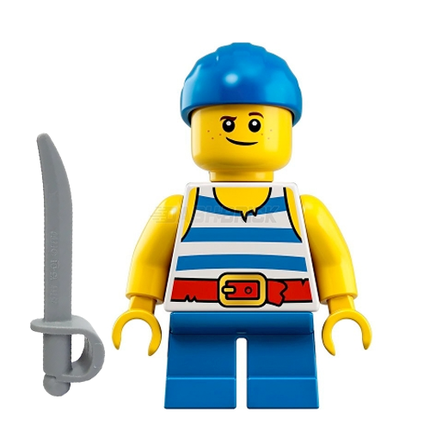LEGO Minifigure - Jack 'Dark Shark' Doubloons, Pirate Boy [PIRATES]