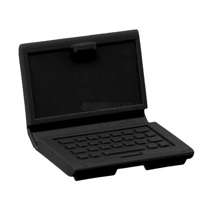 LEGO Minifigure Accessory - Laptop, Folding, Black [62698]