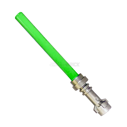 LEGO Minifigure Weapon - Lightsaber, Trans-Neon Green [Star Wars]