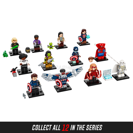 LEGO Collectable Minifigures - Zombie Captain America (9 of 12) [Marvel Studios Series 1]