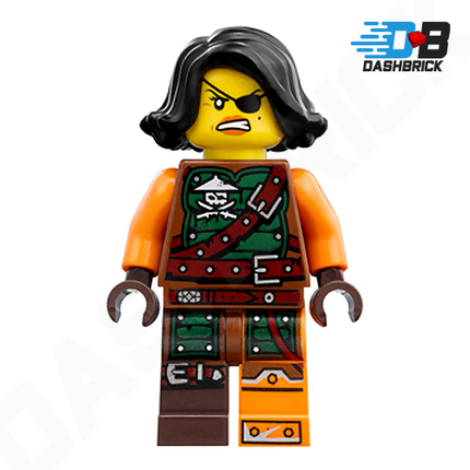 LEGO Minifigure - Cyren, Belt Outfit, Pirate [NINJAGO]