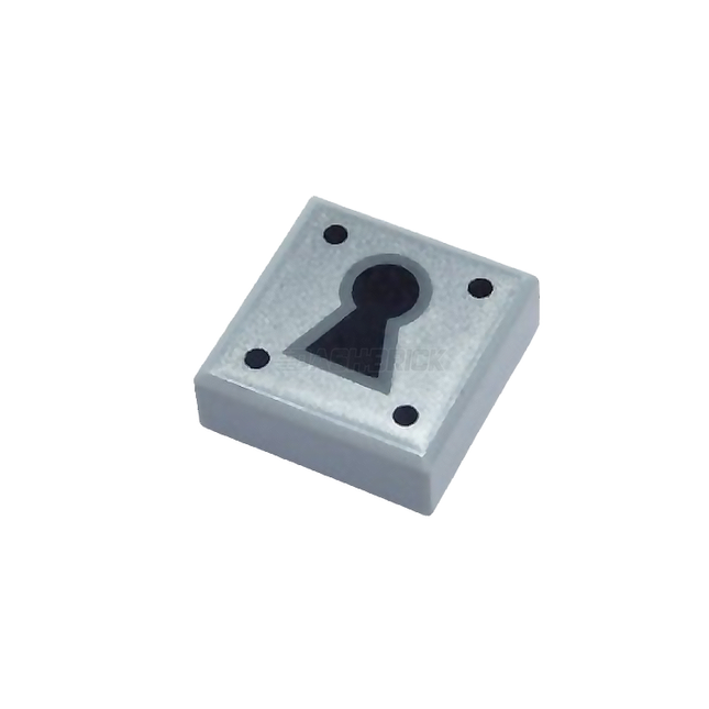 LEGO Minifigure Accessories - Keyhole/Lock/Padlock (1 x 1 Tile) [3070bpb081]