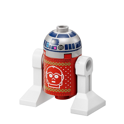 LEGO Minifigure - R2-D2 - Holiday Sweater [STAR WARS] Limited Edition