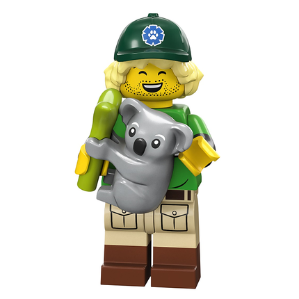 LEGO Collectable Minifigures - Conservationist, Koala (8 of 12) [Series 24]