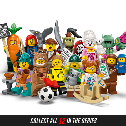 LEGO Collectable Minifigures - T-Rex Costume Fan (6 of 12) [Series 24]