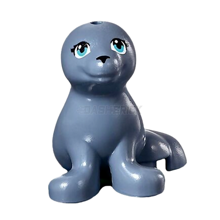 LEGO Minifigure Animal - Seal, Sand Blue [bb0682pb01]