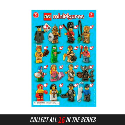 LEGO Collectable Minifigures - Ice Fisherman, Eskimo (4 of 16) [Series 5]