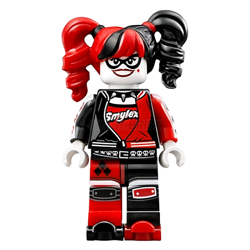 LEGO Minifigure - Harley Quinn, Pigtails, The LEGO Batman Movie (2017) [DC Comics]
