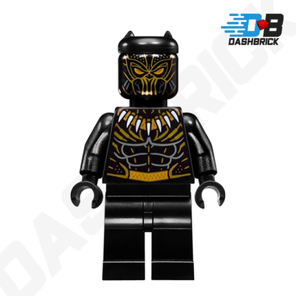 LEGO Minifigure - Erik Killmonger (Golden Jaguar) [MARVEL: Black Panther]