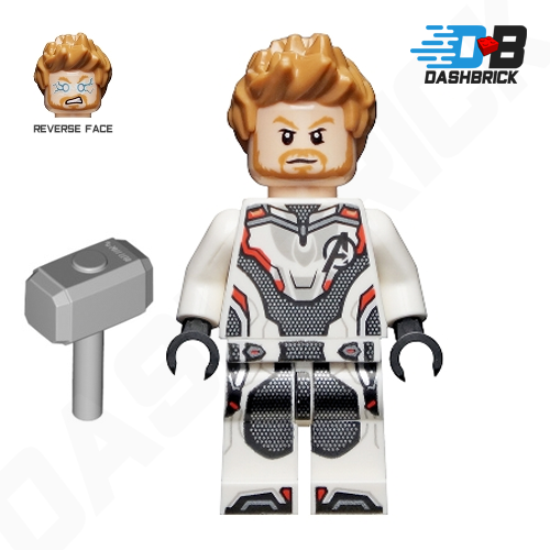 LEGO Minifigure Thor White Jumpsuit Avengers Endgame