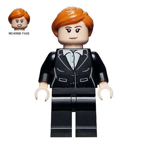 LEGO Minifigure Pepper Potts, Black Suit, Iron-Man [MARVEL