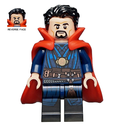 LEGO Minifigure - Doctor Strange - Plastic Cape, Medallion (2021) [MARVEL]