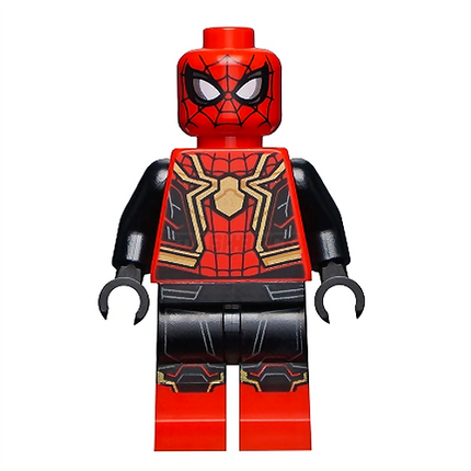 LEGO Minifigure - Spider-Man - Black & Red Suit (Integrated Suit) [MARVEL]