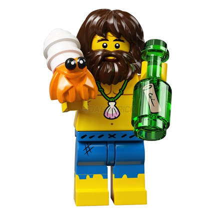 LEGO Collectable Minifigures - Shipwreck Survivor (3 of 12) [Series 21]