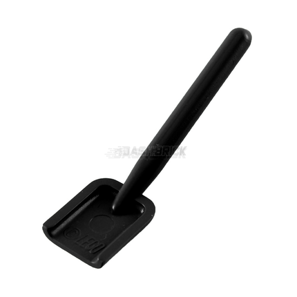 LEGO Minifigure Accessory - Tool, Shovel/Spade, Round Stem End, Black [3837]