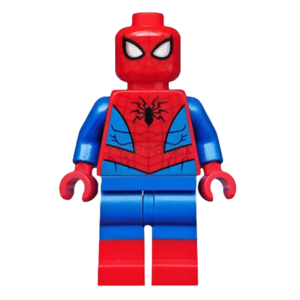 LEGO Minifigure - Spider-Man - Metallic Blue Eye Highlights [MARVEL]