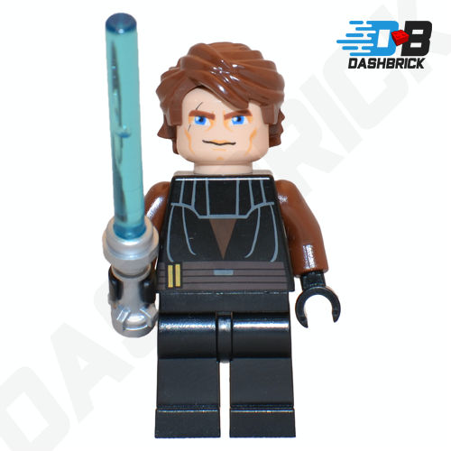 LEGO Minifigure - Anakin Skywalker (Clone Wars, Reddish Brown Arms) [STAR WARS]