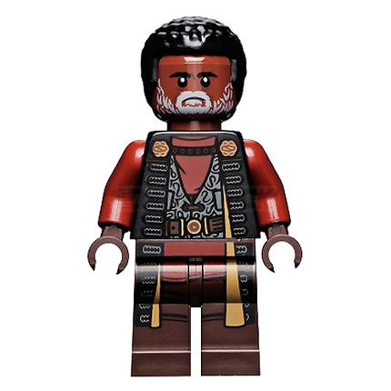 LEGO Minifigure - Greef Karga - Black Magistrate Robe and Gray Beard (2021) [STAR WARS]