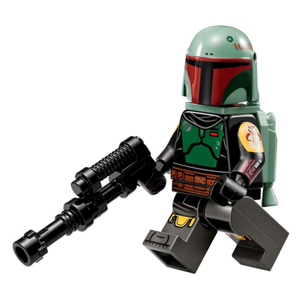 LEGO Minifigure - Boba Fett, Repainted Beskar Armor, Jet Pack [STAR WARS]