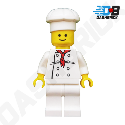 LEGO Minifigure - Classic Chef, Parisian Restaurant [CITY]