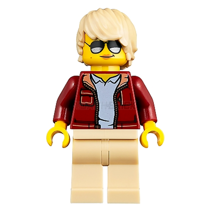 LEGO® Minifigures™ - Woman, Red Jacket, Glasses (City/Town, Girl)