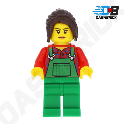LEGO Minifigure - Farmer, Female, Overalls [CITY]