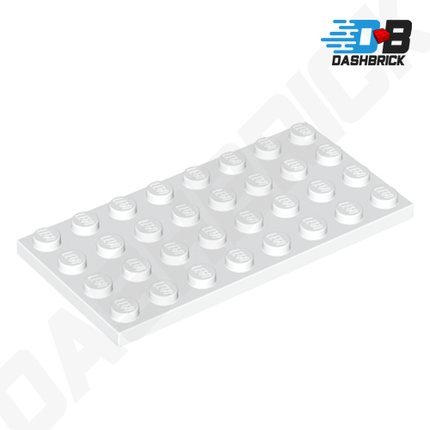 LEGO Plate 4 x 8, White [3035] 303501